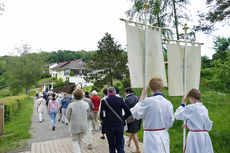 Bittprozession an Christi Himmelfahrt (Foto: Karl-Franz Thiede)